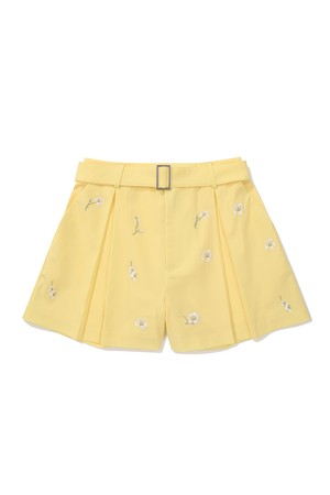 AMARA 하프팬츠 LEMON YELLOW (WOMAN)_YELLOW-a