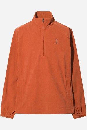 그레인필드 코듀로이 하프집 아노락(ORANGE)