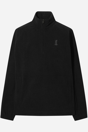 그레인필드 코듀로이 하프집 아노락(BLACK)