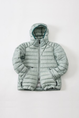 W) 뮤어(MUIR) 경량 구스다운 후드자켓 LIGHT GREY