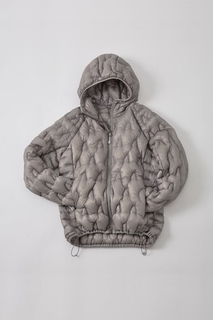 W) 하프돔(HALFDOME) 경량 구스다운 후드자켓 PEACH LIGHT GREY
