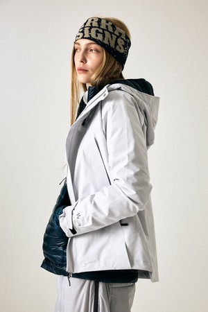 W) 에이커 3레이어 자켓 LIGHT GREY
