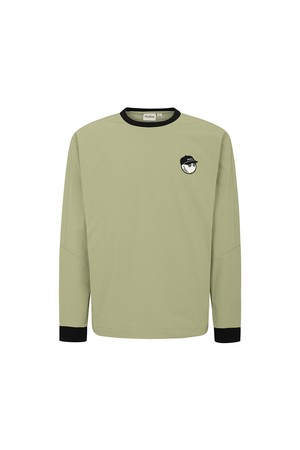플레이어 라운드 넥 피스테 LIGHT KHAKI (MAN)_KHAKI-a