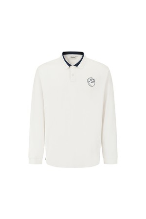 버킷 피케 폴로 티셔츠 OFF WHITE (MAN)_WHITE-a