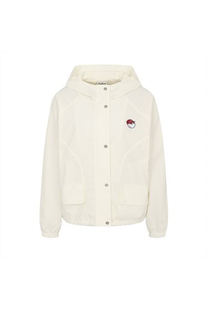 여성 메쉬 안감 후드 자켓 OFF WHITE (WOMAN)_WHITE-a