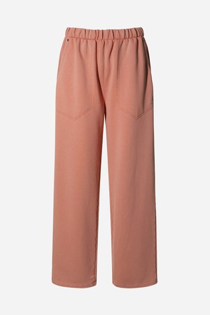 페이드 워싱 세미오버핏 팬츠(PINK)