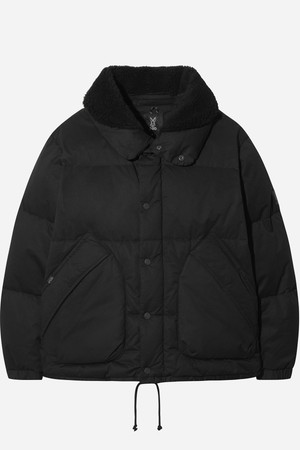 여성) 코나 하이웜 D7 카라 다운자켓(BLACK)
