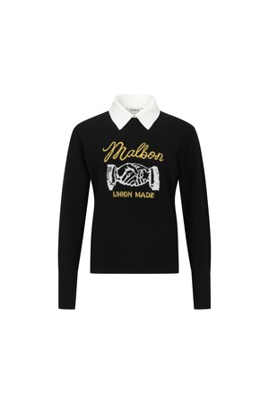 2in1 방풍 카라 스웨터 BLACK (WOMAN)_BLACK-a