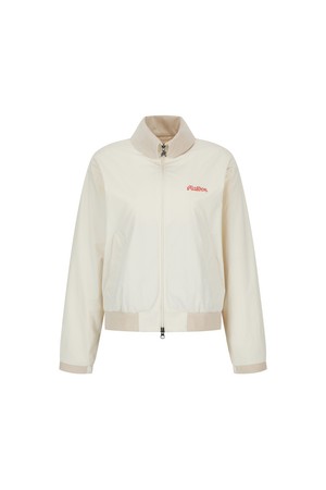 스텐 카라 코듀라 메쉬 안감 자켓 CREAM (WOMAN)_IVORY-a