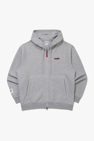 컴포트모션 후드 집업 자켓 MELANGE GREY