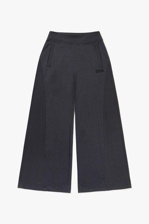 플로우 와이드 팬츠 우먼 CHARCOAL GREY