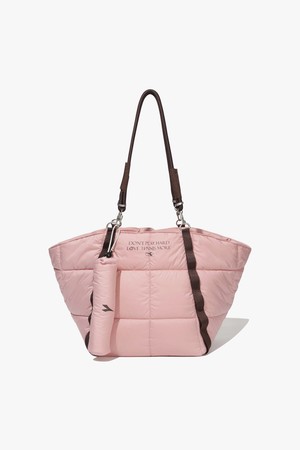 포르테 패디드 웨빙 토트백 PINK