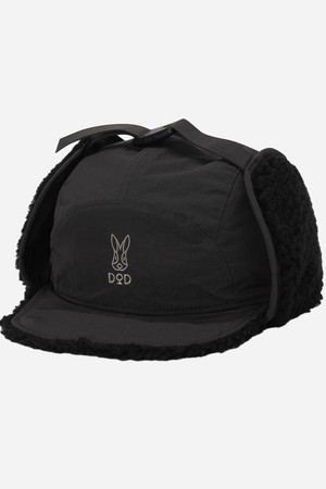 가마보코 리버시블 트루퍼 캡(BLACK)