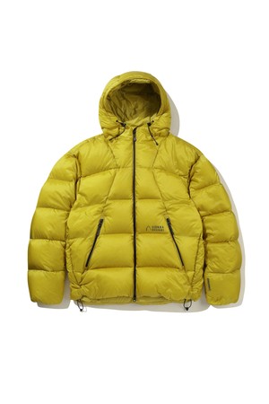 그랜드마더십 구스다운 후드자켓 DEEP YELLOW LIME