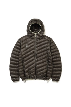로사 경량 구스다운 후드자켓 BROWN
