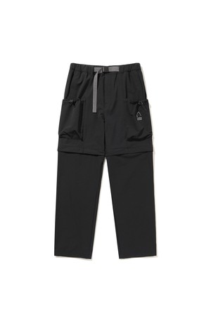 W) 기가와트 컨버터블 팬츠 (세미와이드핏) BLACK