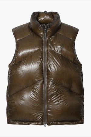 모로 푸퍼 구스 다운 베스트(BROWN)