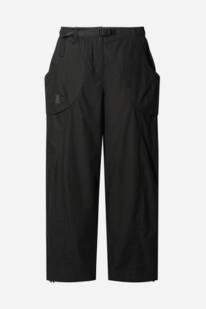 여성) 래빗 윈터 와이드핏 팬츠(BLACK)
