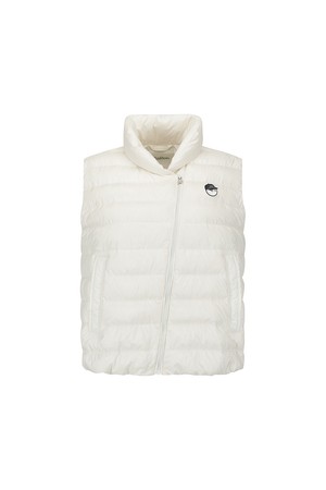 소프트터치 경량 다운 베스트 OFF WHITE (WOMAN)_WHITE-a