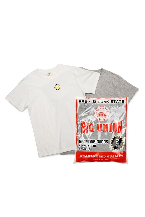 BIG UNION - 반팔티셔츠 - [BIG UNION] 19SS 2PACK T-Shirts