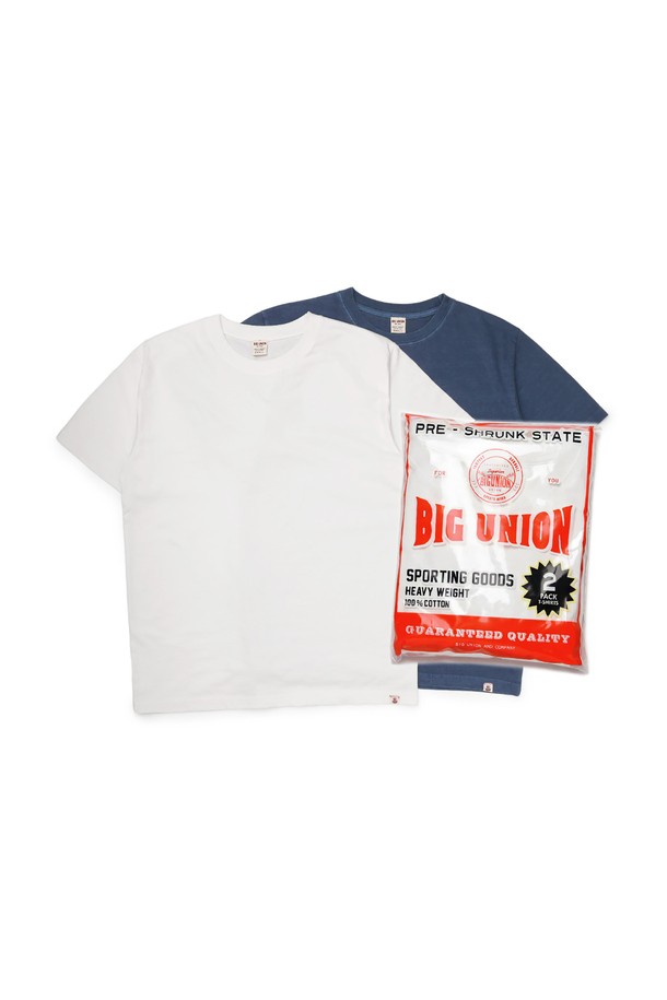 BIG UNION - 반팔티셔츠 - [BIG UNION] 21SS Pigment 2Pack T-Shirts