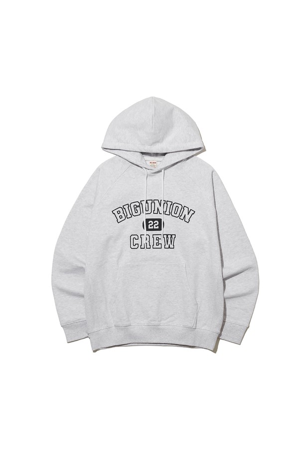 BIG UNION - 스웨트셔츠 - 16oz Heritage Logo Hoodie