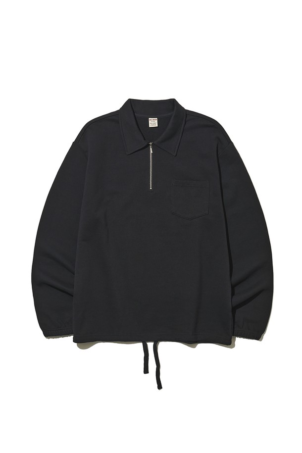 BIG UNION - 스웨트셔츠 - 1/2 COZY SWEATSHIRT