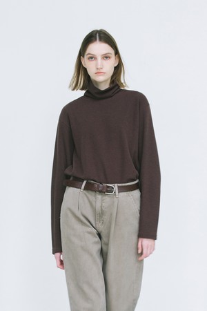 RECYCLE TURTLENECK KNIT