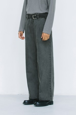 SEMI WIDE DYING PANTS