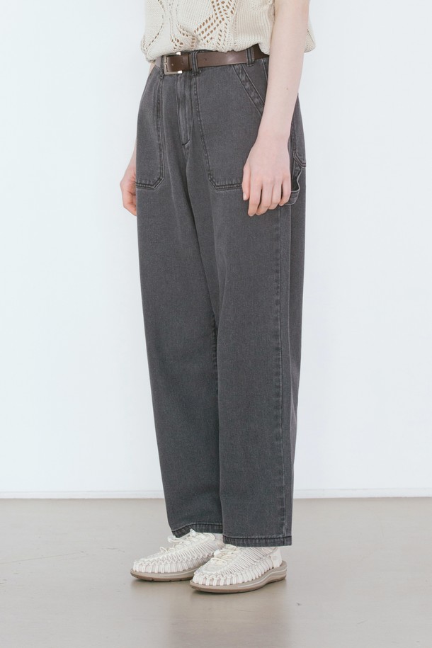 BIG UNION - 데님 - DENIM FATIGUE WELL PANTS