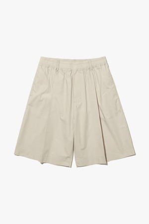 WIDE PINTUCK SHORTS