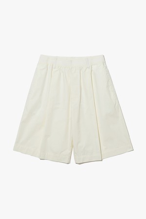 WIDE PINTUCK SHORTS