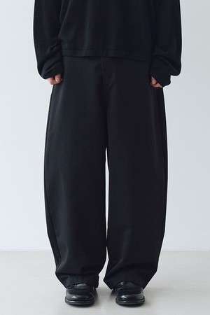 클래식 빅 배기 치노 팬츠 (블랙)