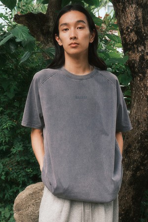 시그니처 다잉 티셔츠 (블루)