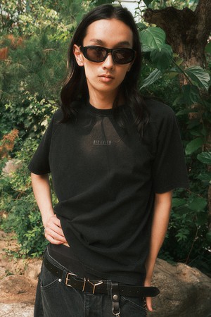 시그니처 다잉 티셔츠 (블랙)