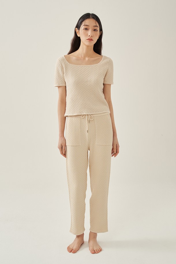 IOLO - 롱/미디팬츠 - Women Signature Straight Pants