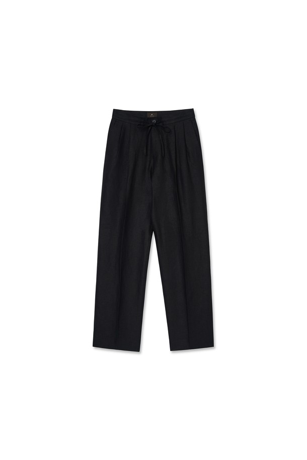 IOLO - 캐주얼팬츠 - Relaxed Linen Two-tuck Pants