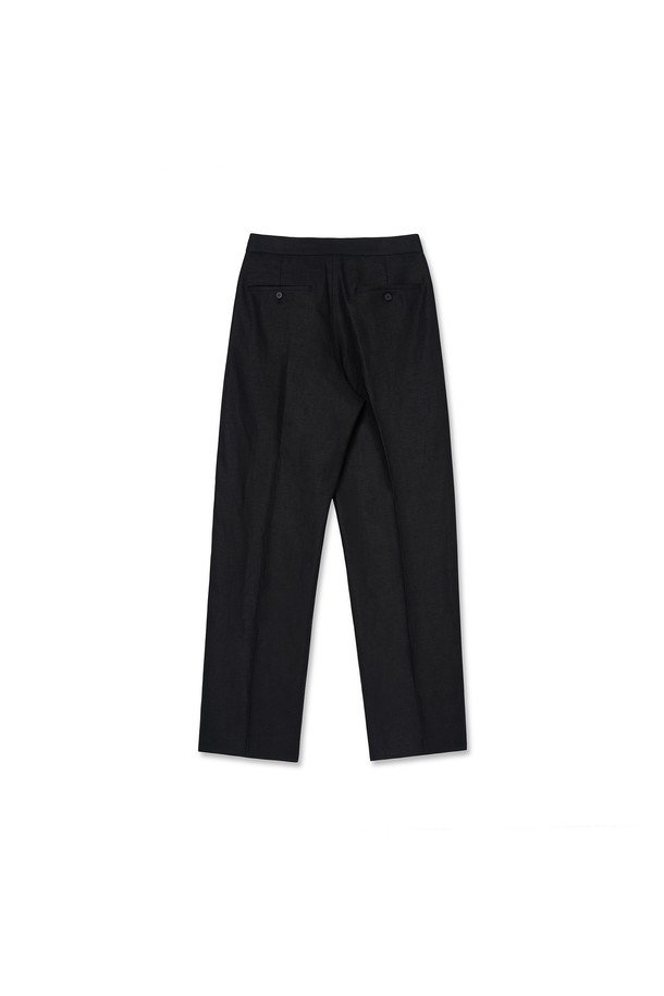 IOLO - 캐주얼팬츠 - Relaxed Linen Two-tuck Pants