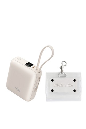 알로코리아 큐브 미니 초고속충전 일체형 보조배터리 35W 10000mAh 1001PPS