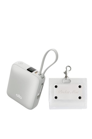 알로코리아 큐브 미니 초고속충전 일체형 보조배터리 35W 10000mAh 1001PPS