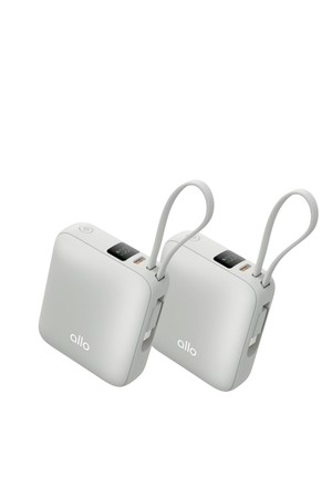 [1+1]알로코리아 큐브 미니 초고속충전 일체형 보조배터리 35W 10000mAh 1001PPS