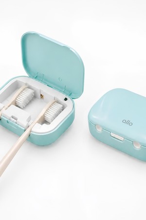 알로코리아 칫솔살균기 UV-C 무선 휴대용 벽걸이형 칫솔걸이 ATS2G
