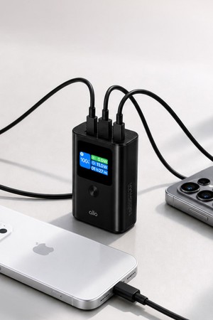 알로코리아 LCD 55W 초고속충전 보조배터리 10000mAh 1002PPS