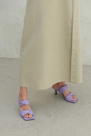 Sarah Sandals Leather Lavender