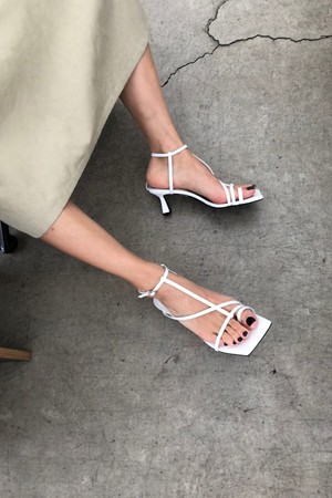 Didie Sandals Leather White