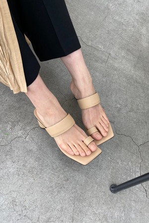 Lana Sandals Leather Beige