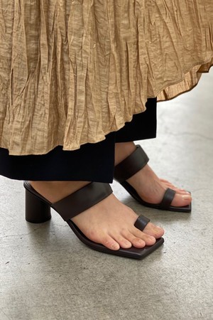 Lana Sandals Leather Brown