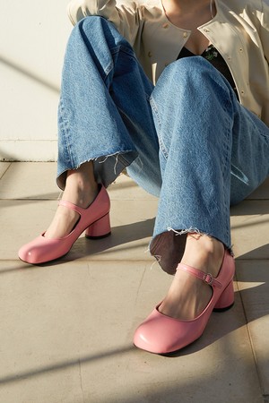 Lua Mary Jane Pumps Pink 5cm