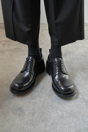 [MEN] Jade Leather Derby Shoes Black