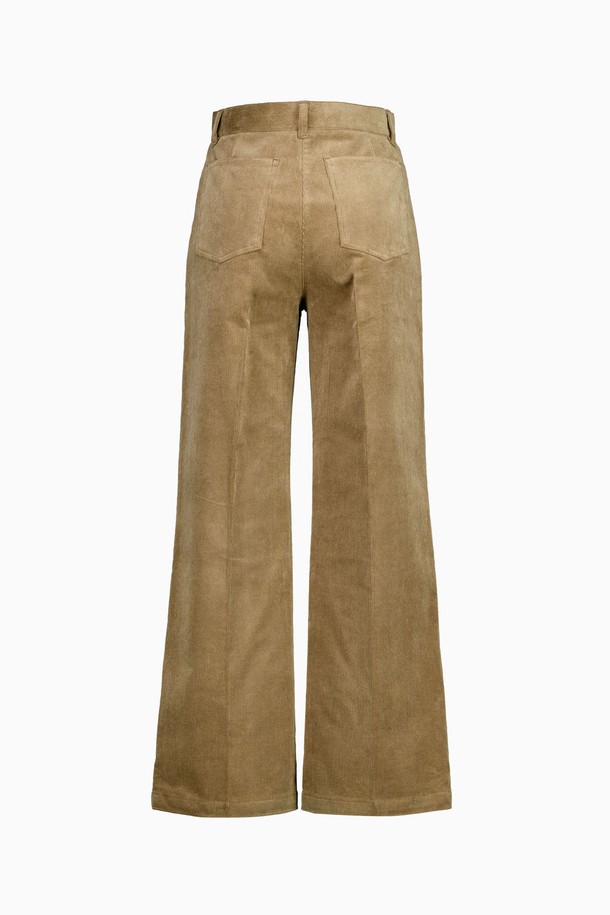 REPLAIN - 롱/미디팬츠 - CORDUROY STRAIGHT PANTS_BEIGE